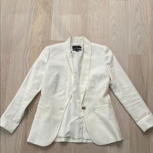 J crew off white Parke Linen Blazer NWOT